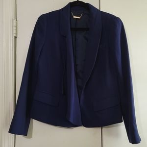 Trina Turk Navy Blue Blazer Jacket